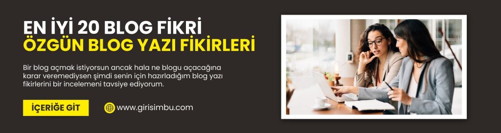 En İyi BLog Fikirleri